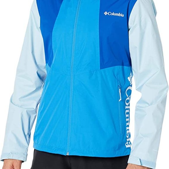 🆕Columbia Men's Inner Limits II Jacket, XXL - Azure Blue/Azul/Sky Blue, NWT - Picture 4 of 5